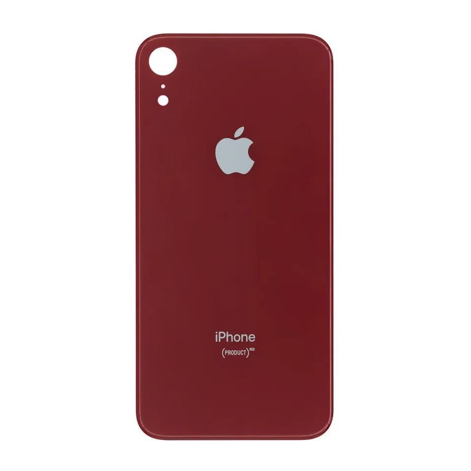 Задня кришка корпусу iPhone XR Red (великий виріз під камеру), Original (China) 1408533 фото