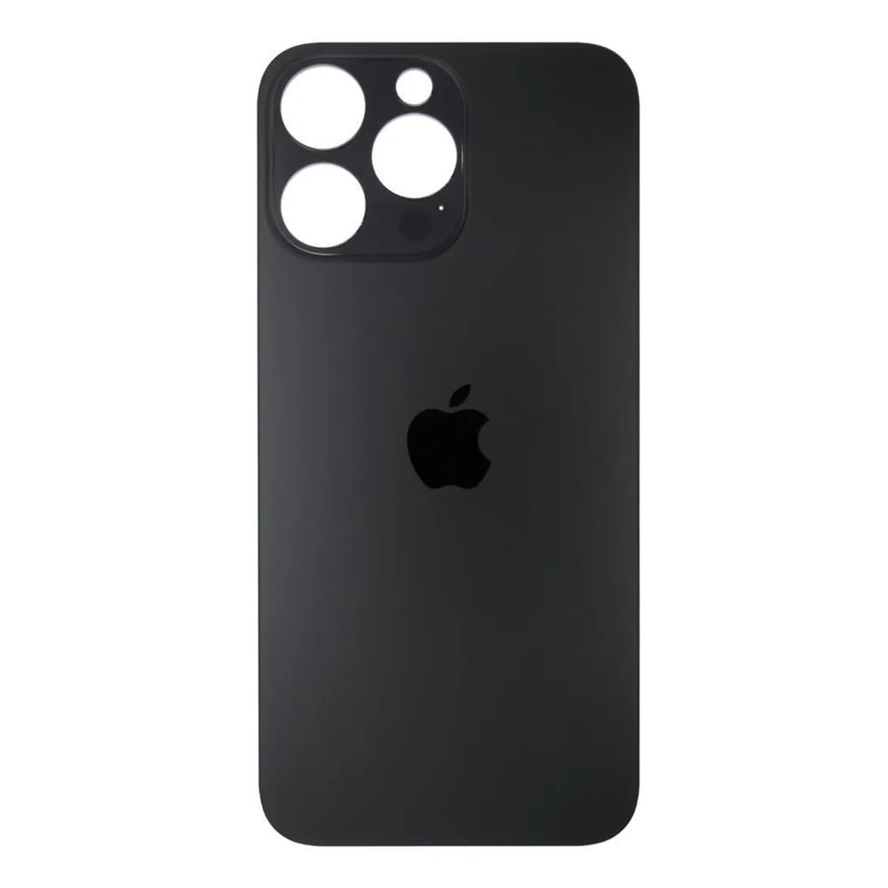 Задня кришка корпусу iPhone 14 Pro Black (великий виріз під камеру), Original (China) 648089 фото