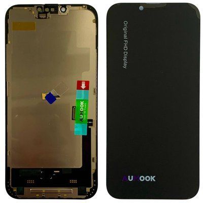 Дисплей для iPhone 14 Plus з чорним тачскріном, AUMOOK Prime SOFT OLED (можна замінити мікросхему дисплею) 648197 фото