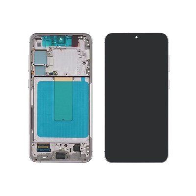 Дисплей для Samsung S916 Galaxy S23 Plus (5G) (2023) з чорним тачскрином та рожевою корпусною рамкою GH82-30477D Original 49769 фото