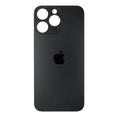 Задня кришка корпусу iPhone 14 Pro Black (великий виріз під камеру), Original (China) 648089 фото