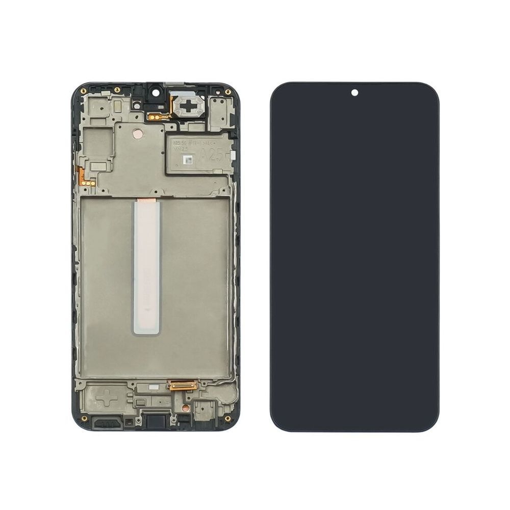 Дисплей для Samsung A256 Galaxy A25 (5G) (2023) з чорним тачскрином та корпусною рамкою GH82-33214A Original 49386 фото