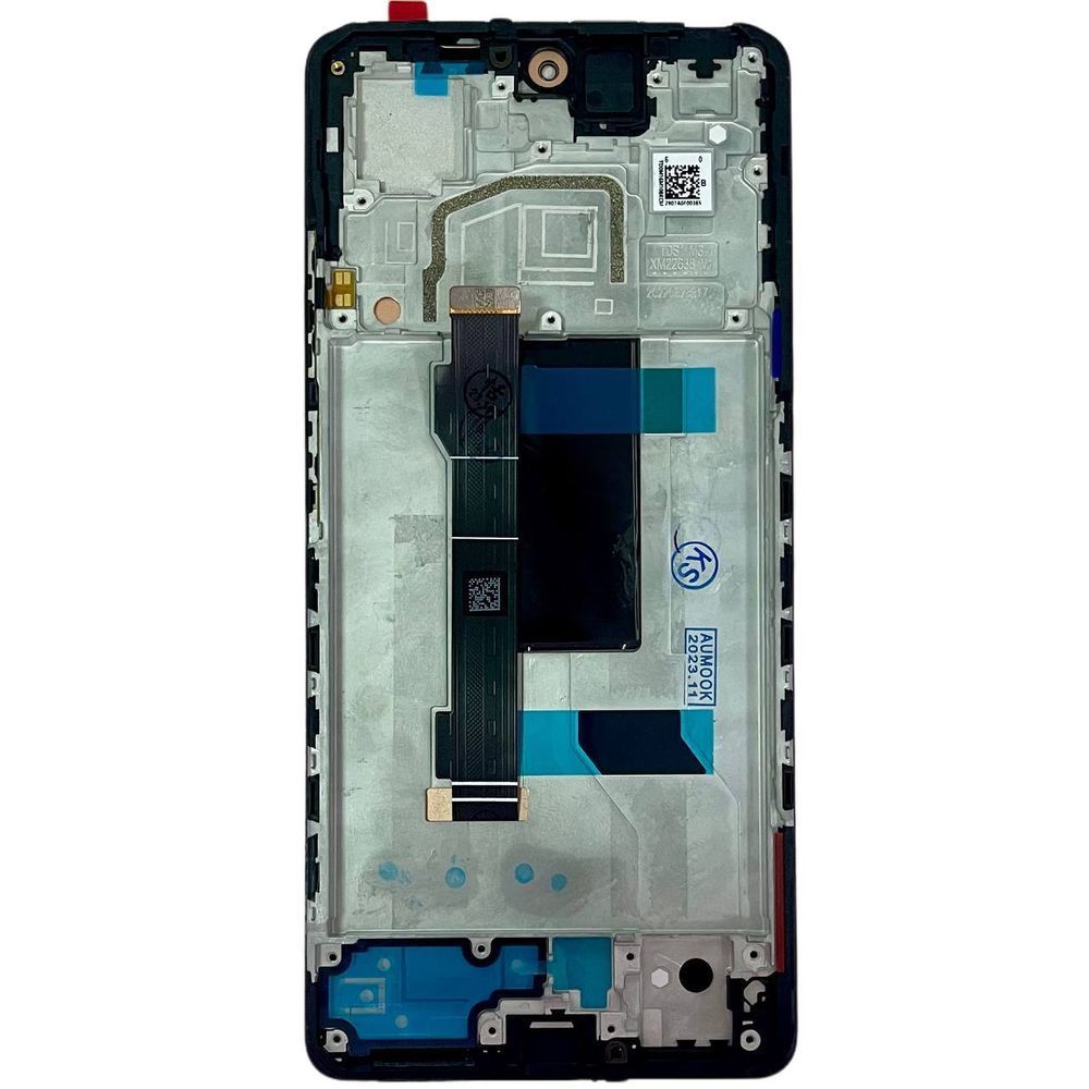 Дисплей для Xiaomi Redmi Note 12 Pro 5G з чорним тачскріном та корпусною рамкою, OLED 291963 фото