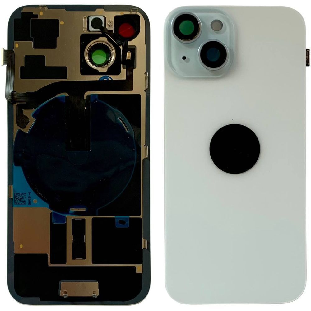 Задня кришка корпусу iPhone 15 Blue (зі склом камери, MagSafe, NFC), Original (China) 648160 фото