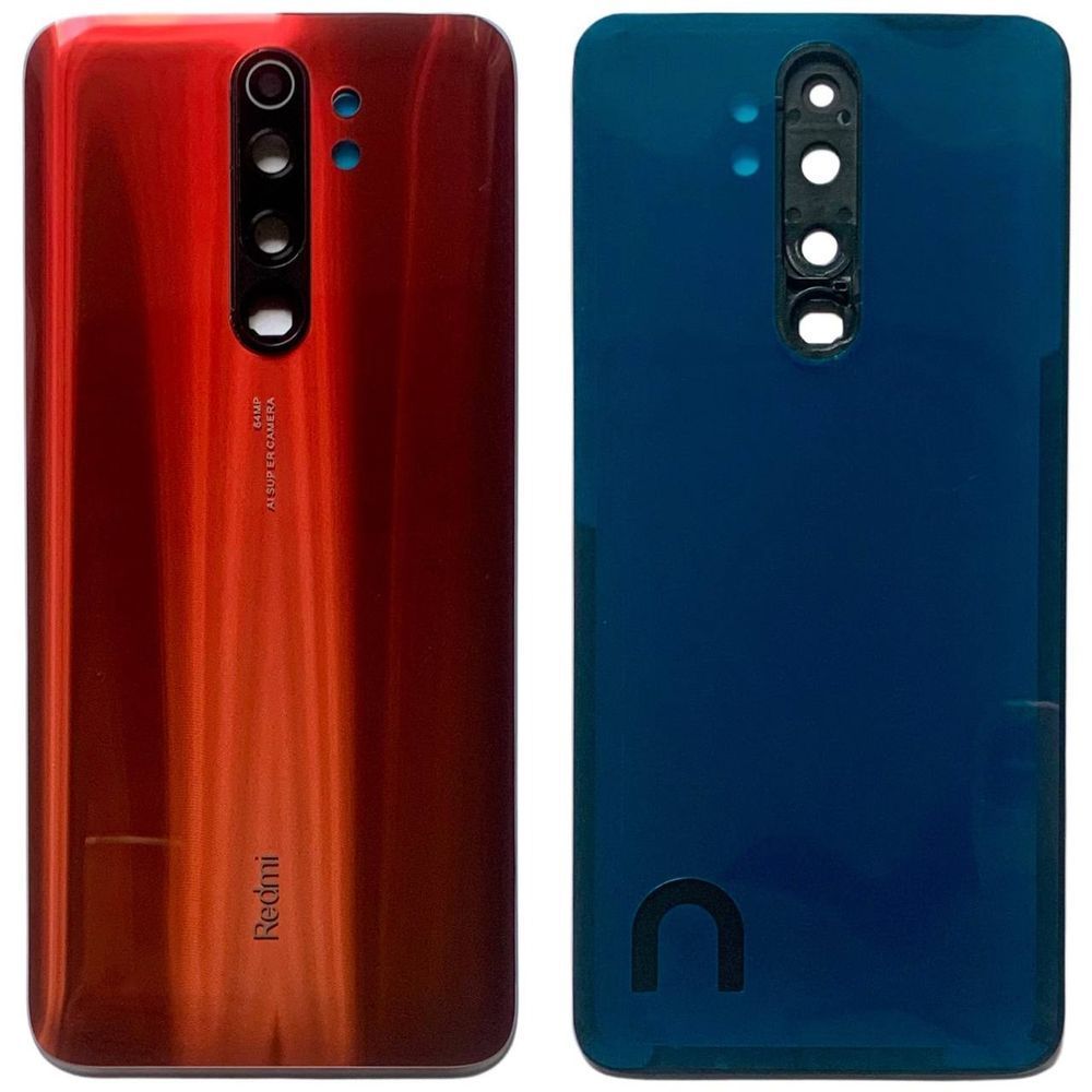 Задня кришка Xiaomi Redmi Note 8 Pro red (зі склом камери) 0712369 фото