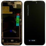 Дисплей для iPhone 14 Pro Max з чорним тачскріном, AUMOOK Prime SOFT OLED 90Hz (можна замінити мікросхему дисплею) 648196 фото