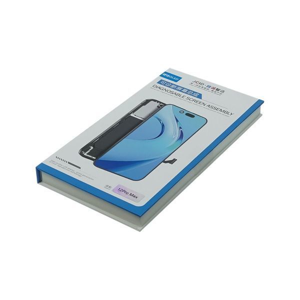 Дисплей для Apple iPhone 12 Pro Max з чорним тачскрином 60Hz (без помилки) JCID-OLED 50587 фото