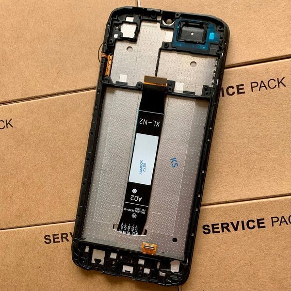 Дисплей для Xiaomi Redmi A1 (220733SI, 220733SG, 220733SL, 220743FI, 220733SH) з чорним тачскріном та корпусною рамкою, Original (PRC) 40699_1 фото