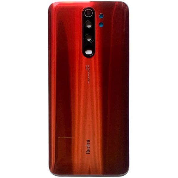 Задня кришка Xiaomi Redmi Note 8 Pro red (зі склом камери) 0712369 фото