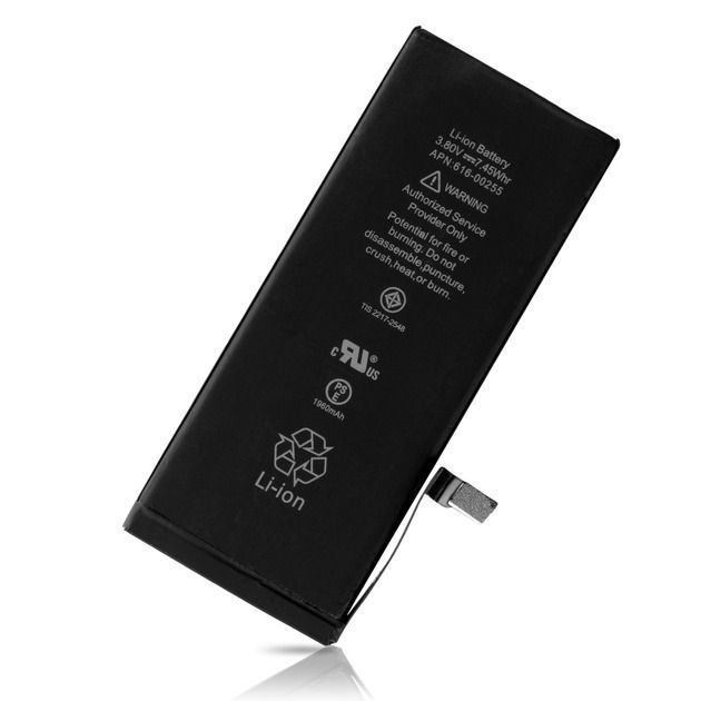 Акумулятор для iPhone 7 (Original IC) 1960mAh (в комплекті зі скотчем для встановлення) 1409128 фото