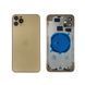 Корпус для iPhone 11 Pro Max Gold в зборі з тримачем SIM та кнопками, USA 105322 фото