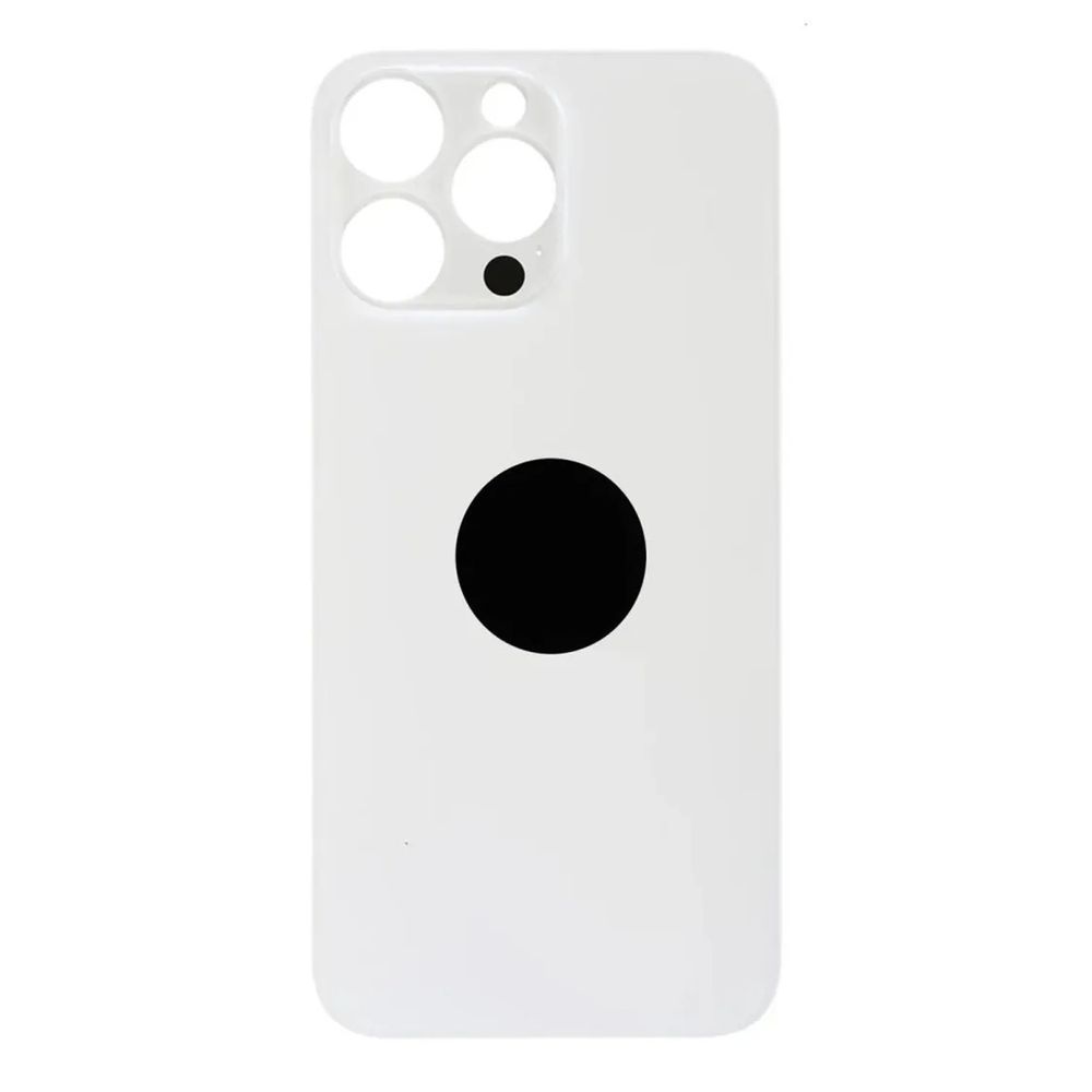 Задня кришка корпусу iPhone 14 Pro White (великий виріз під камеру), Original (China) 648090 фото