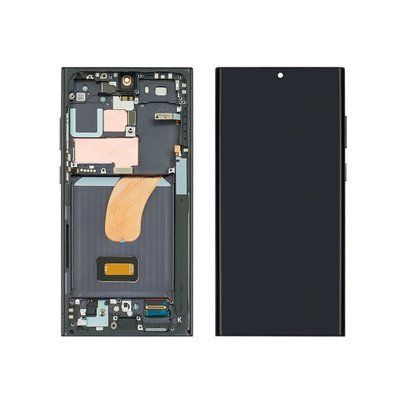 Дисплей для Samsung S918 Galaxy S23 Ultra (5G) (2023) з чорним тачскрином та чорною корпусною рамкою GH82-30465A Original 49376 фото