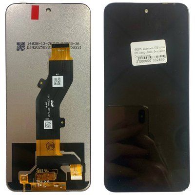 Дисплей для ZTE Nubia V70 (Z2459) з чорним тачскріном, Original (China) 156677 фото
