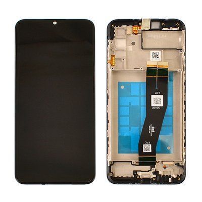 Дисплей для Samsung A025G Galaxy A02s (163х72,5mm) з чорним тачскріном, Original (China) 1119992 фото