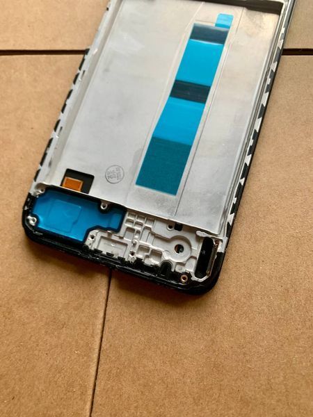 Дисплей для Xiaomi Redmi Note 12 4G з чорним тачскріном та корпусною рамкою, OLED 188943 фото