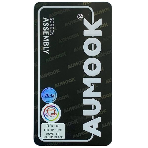 Дисплей для iPhone 13 Pro Max з чорним тачскріном, AUMOOK Prime SOFT OLED 90Hz (можна замінити мікросхему дисплею) 648194 фото