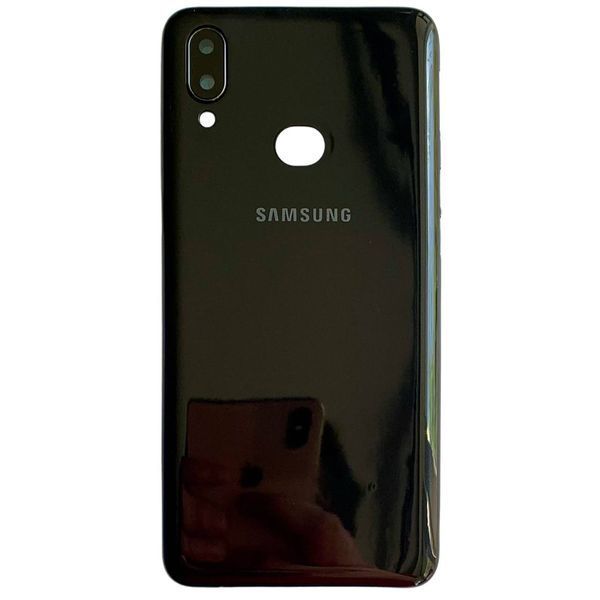 Задня кришка Samsung A107 Galaxy A10s 2019 black (зі склом камери) 6042 фото