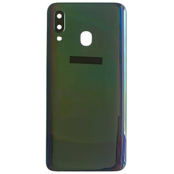 Задня кришка Samsung A405 Galaxy A40 2019 black (зі склом камери) 5947 фото