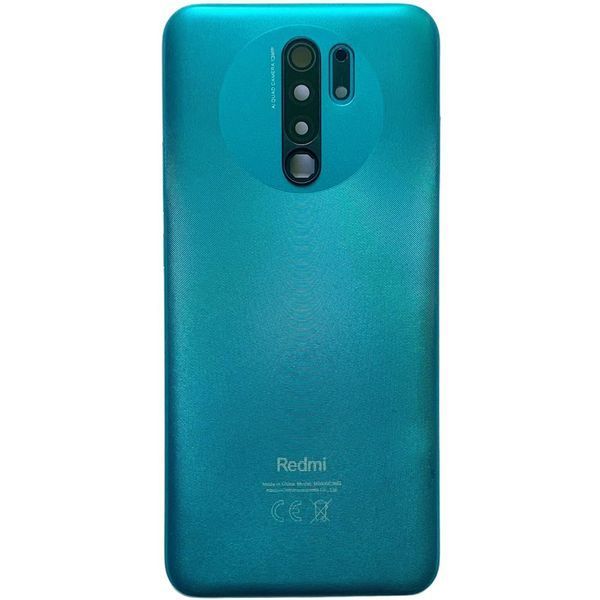 Задня кришка Xiaomi Redmi 9 green (зі склом камери) 0712273 фото