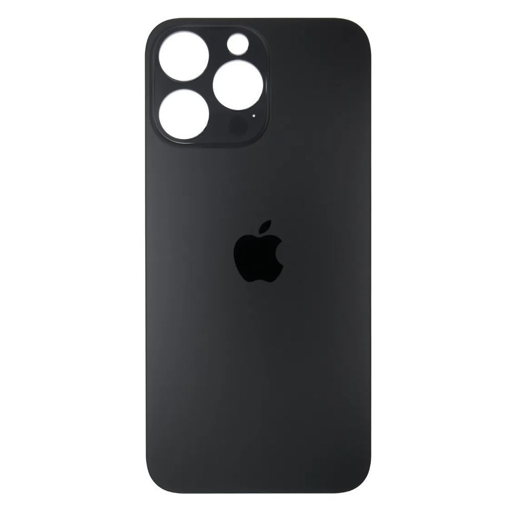 Задня кришка корпусу iPhone 14 Pro Max Black (великий виріз під камеру), Original (China) 648092 фото