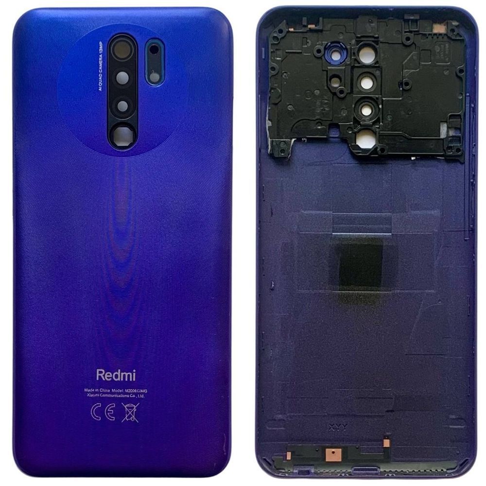 Задня кришка Xiaomi Redmi 9 purple (зі склом камери) 0712272 фото
