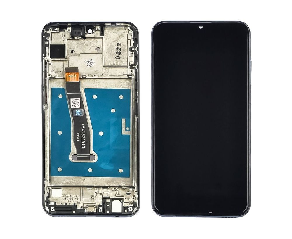 Дисплей для Huawei Honor 10 Lite (HRY-LX1), Honor 10i (HRY-LX1T) з чорним тачскріном і корпусною рамкою 31999 фото