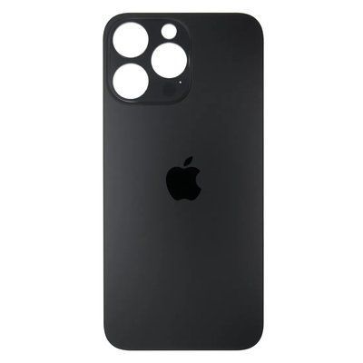 Задня кришка корпусу iPhone 14 Pro Max Black (великий виріз під камеру), Original (China) 648092 фото
