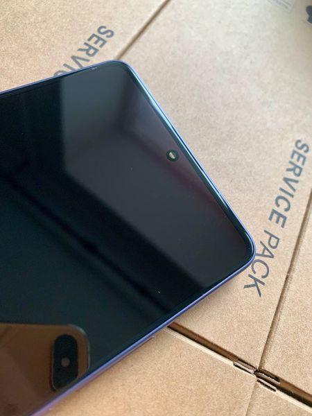 Дисплей для Xiaomi Poco M6 Pro 4G (23117RA68G, 2312FPCA6G) з чорним тачскріном та фіолетовою корпусною рамкою, OLED 9860758_2 фото