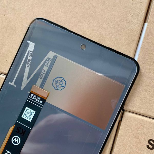 Дисплей для Motorola Moto G84 (XT2347 | XT2347-2) з чорним тачскріном, INCELL 101275 фото