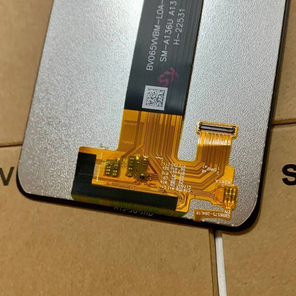 Дисплей для Samsung A136 A13 5G | A047 A04S (BV065WBM-LOA-8K00_R 1.0) з чорним тачскріном, Original (China) з чорним шлейфом 1405326 фото