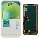 Дисплей для iPhone XS з чорним тачскріном, JK-INCELL 150959 фото