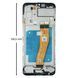 Дисплей для Samsung A035F Galaxy A03 2022 (160,5x72 mm) з чорним тачскріном та корпусною рамкою, Original (China) 1120027 фото