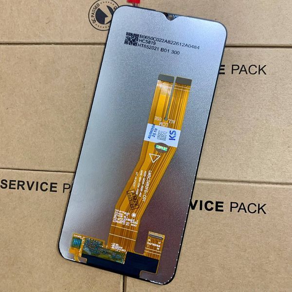 Дисплей для Samsung A025F Galaxy A02s (2021) (160,5x72 mm) з чорним тачскріном, INCELL 39555_1 фото