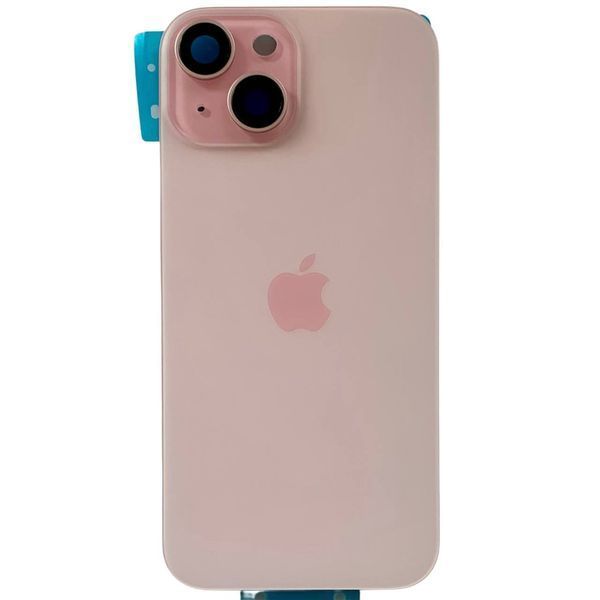 Задня кришка корпусу iPhone 15 Pink (зі склом камери, MagSafe), Original (China) 648180 фото
