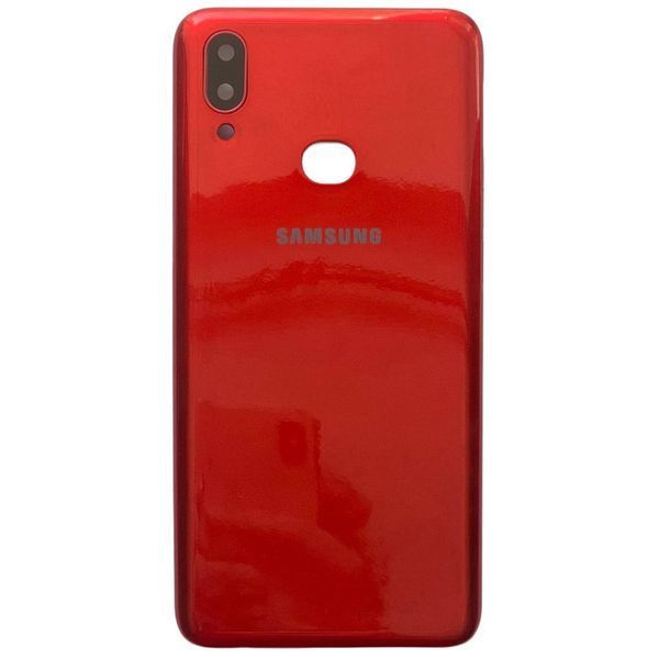 Задня кришка Samsung A107 Galaxy A10s 2019 red (зі склом камери) 6043 фото