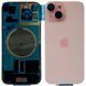 Задня кришка корпусу iPhone 15 Pink (зі склом камери, MagSafe), Original (China) 648180 фото
