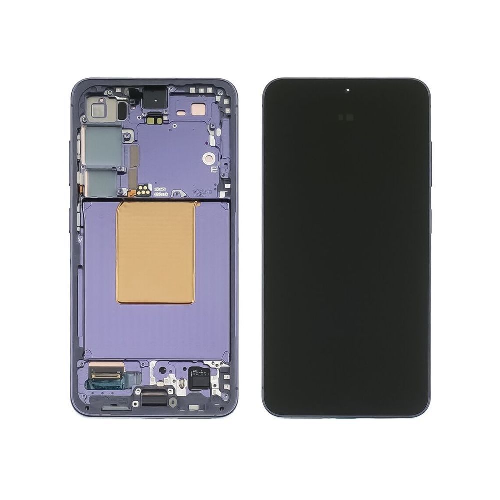 Дисплей для Samsung S921B Galaxy S24 з чорним тачскрином та фіолетовою корпусною рамкою GH82-33287C Original 51752 фото