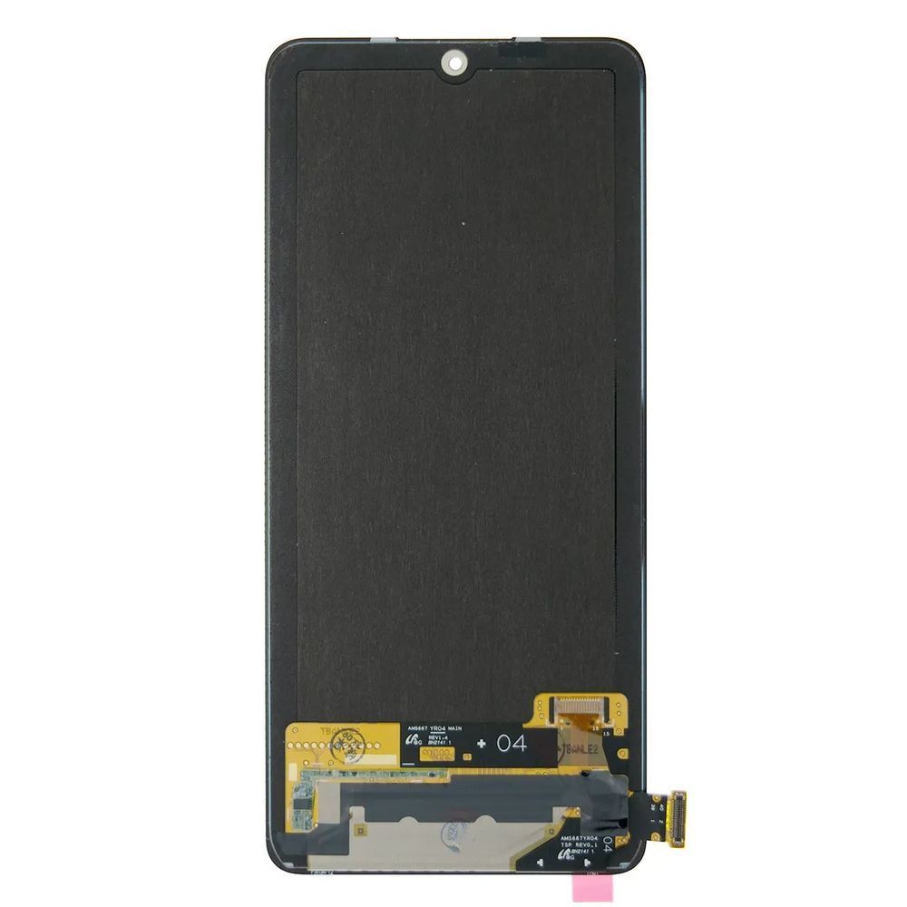 Дисплей для Xiaomi Redmi Note 12 Pro 4G (2209116AG, 2209116AG) з чорним тачскріном, OLED 574082 фото