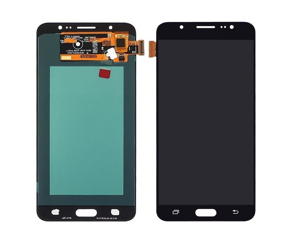 Дисплей для Samsung J710 Galaxy J7 (2016) з чорним тачскріном, OLED 1119649 фото