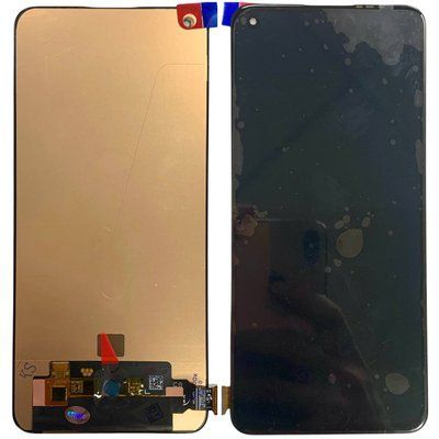 Дисплей для OnePlus 9R (LE2101, LE2100) з чорним тачскріном, Original 657441 фото
