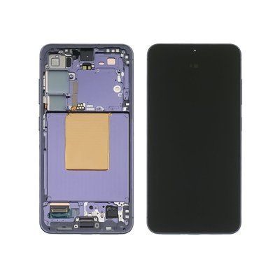 Дисплей для Samsung S921B Galaxy S24 з чорним тачскрином та фіолетовою корпусною рамкою GH82-33287C Original 51752 фото