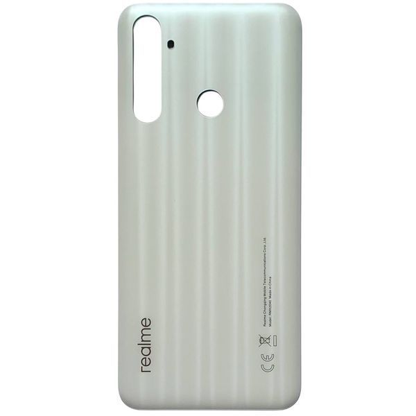 Задня кришка Realme 6i white (без скла камери)  53193 фото