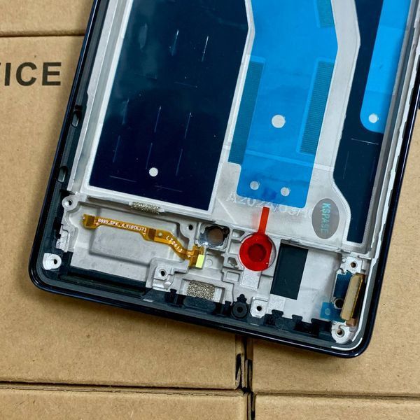Дисплей для Infinix Note 40 з чорним тачскріном та корпусною рамкою, Original (China) 123618 фото