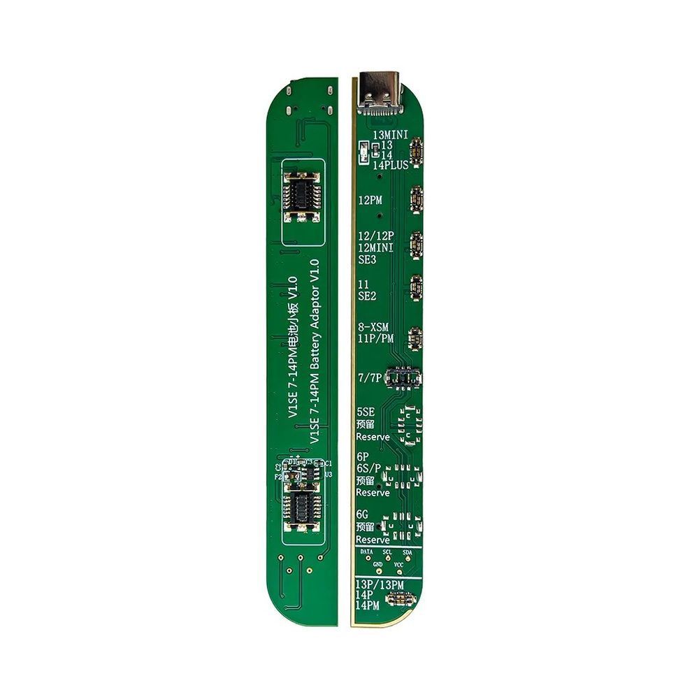 Плата для программатора JCID V1SE | V1S Pro iPhone 8 - 15 Pro Max Battery Adaptor 050960 фото