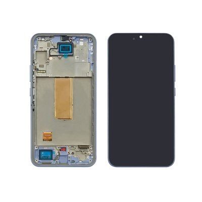 Дисплей для Samsung A346 Galaxy A34 (5G) (2023) з чорним тачскрином та фіолетовою корпусною рамкою GH82-31200D Original 50839 фото