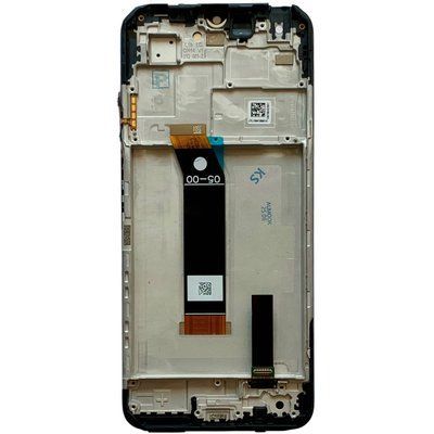 Дисплей для Xiaomi Poco M4 5G (22041219PG) з чорним тачскріном та корпусною рамкою, Original (PRC) 958906_1 фото