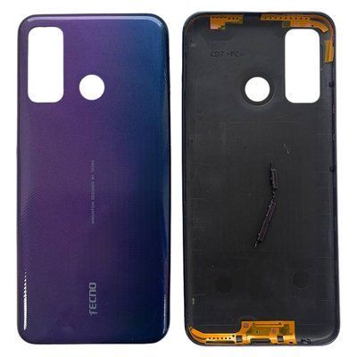 Задня кришка Tecno Camon 15 blue (без скла камери) 097603 фото