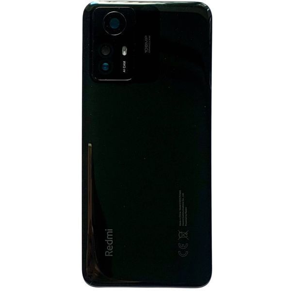 Задня кришка Xiaomi Redmi Note 12S black (зі склом камери) 0712379 фото