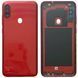 Задня кришка Samsung A115 | M115 Galaxy A11 | M11 2020 red (зі склом камери) 6046 фото
